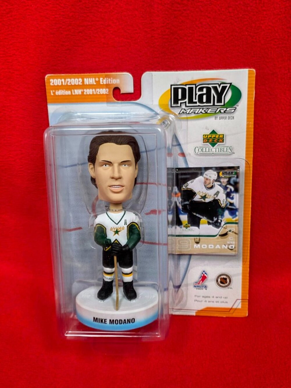 Mike Modano Dallas Stars Upper Deck Playmakers Bobblehead